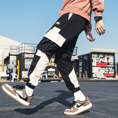 Streetwear Pockets Men's Jogger Pants Hip Hop Sweatpants Joggers Trousers Tactical Mens Pants Cargo Harem Pants Men | Vimost Shop.