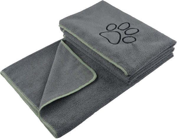 Ultra Absorbent Microfiber Pet Hand Bath Towel Dog Drying Towel With Printed For Small Medium Large | Vimost Shop.