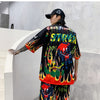Men Shorts Hip Hop Bermuda Style Elastic Waist High Street Summer | Vimost Shop.