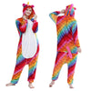 Kigurumi Unicorn Pajamas Sets Flannel Animal Suits | Vimost Shop.