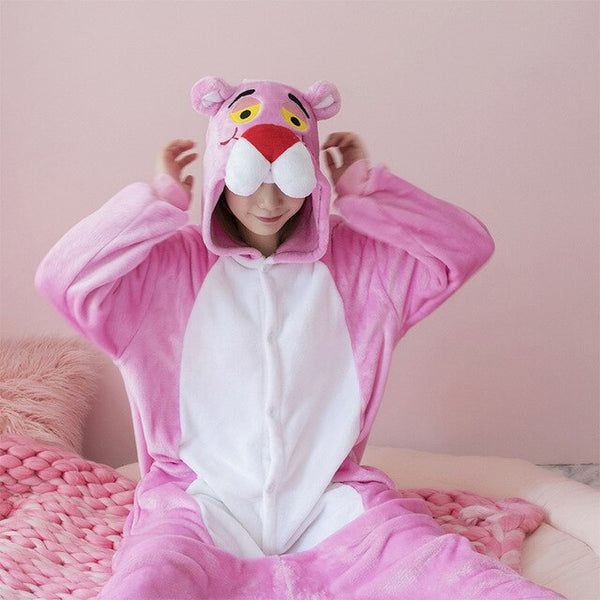 Kigurumi Unicorn Pajamas Sets Flannel Animal Suits | Vimost Shop.