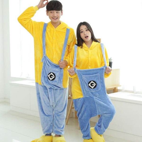 Kigurumi Unicorn Pajamas Sets Flannel Animal Suits | Vimost Shop.