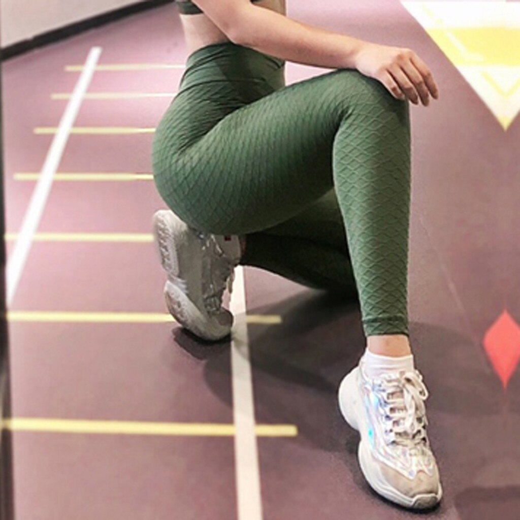 Leggings sport women fitness Pure Color Exercise To Lift Buttocks High Waist Tight Yoga Pants Trousers pantalon femme sport | Vimost Shop.