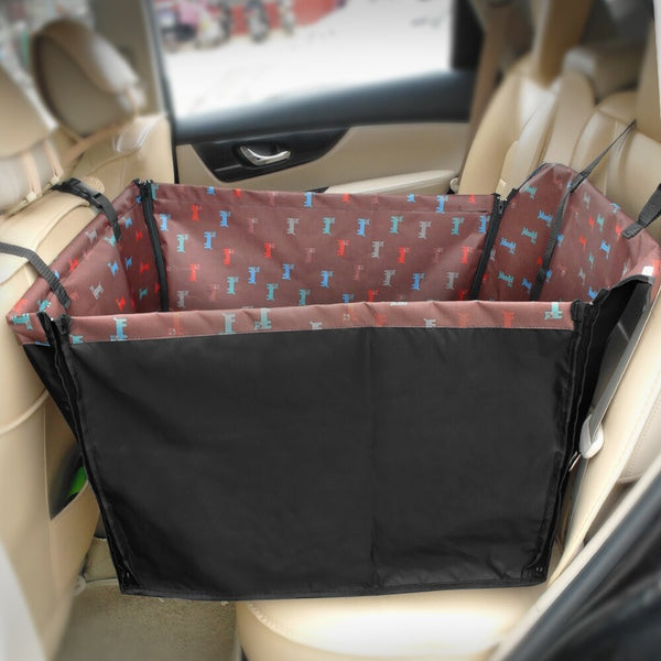 Pet Dog Car Seat Cover Waterproof Dog Carrier Safe Dogs Car Seat Basket Cat Puppy Bag Travel Mesh Hanging Bags