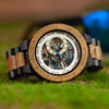 Men Automatic Wooden Watches Forsining Wristwatch Waterproof Male Mechanical Gift in  Wood Box Masculino watch For BOY | Vimost Shop.