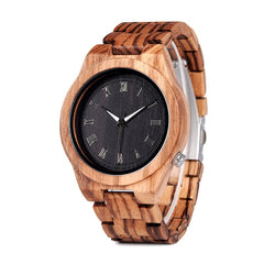 Wooden Watchs  Wood Wrist Watches Natural Calendar Display Bangle Gift Relogio Ships From United States | Vimost Shop.