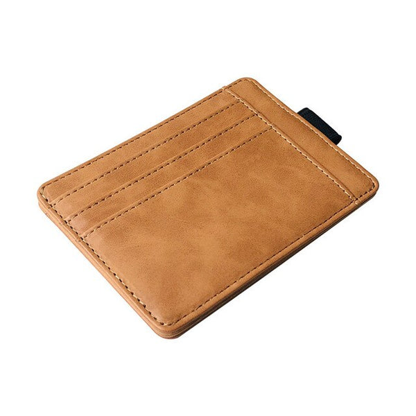 Men Wallet Fashion Leather Multi-card Card Holder Soft Skin Card Holder Package Solid ID Card Holder Key Case Porte Feuille | Vimost Shop.