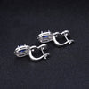 1.89Ct Natural Blue Sapphire Vintage Earrings 925 Sterling Silver Gemstone Drop Earrings For Women Wedding Jewelry | Vimost Shop.
