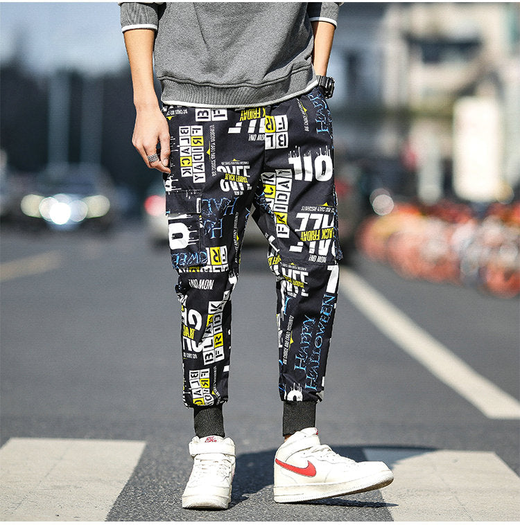 Streetwear Cargo Pants Men Hip Hop Pants Mens 2020 Autumn Harem Pant Harajuku Jogger Sweatpant Casual Trousers Male Pants | Vimost Shop.