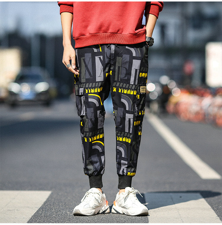 Streetwear Cargo Pants Men Hip Hop Pants Mens 2020 Autumn Harem Pant Harajuku Jogger Sweatpant Casual Trousers Male Pants | Vimost Shop.