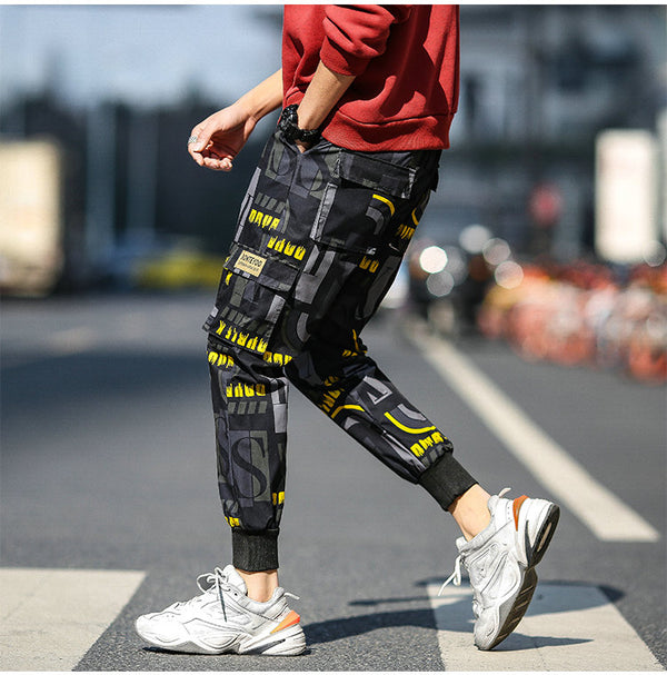 Streetwear Cargo Pants Men Hip Hop Pants Mens 2020 Autumn Harem Pant Harajuku Jogger Sweatpant Casual Trousers Male Pants | Vimost Shop.