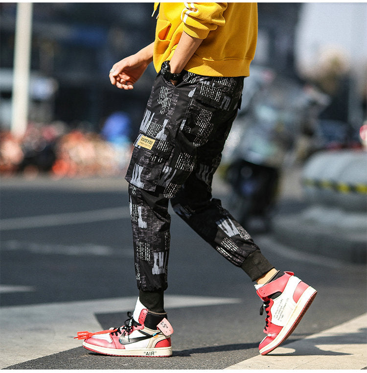 Streetwear Cargo Pants Men Hip Hop Pants Mens 2020 Autumn Harem Pant Harajuku Jogger Sweatpant Casual Trousers Male Pants | Vimost Shop.