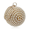 Women&#39;s Pearl Beaded Evening Bags  Pearl Beads Clutch Bags Handmade Wedding Bags Beige, Black Quality Assurance