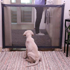 Pet Barrier Dog Gate Isolation Net Folding Mesh Safe Guard Safety Enclosure Dog Fence Home Protection Pet Separation Supplies | Vimost Shop.