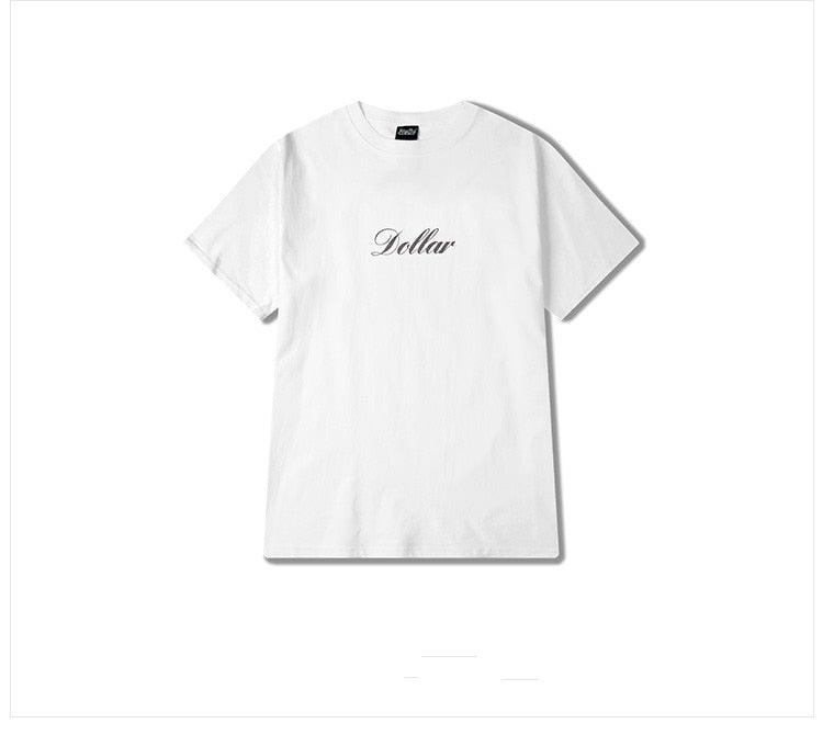 American Style Retro Kanye West Coast Sexy Girl Dollars Print T-Shirt | Vimost Shop.