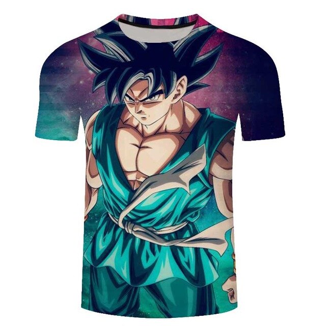Goku Dragon Ball Z 3d T Shirt Summer Hipster Short Sleeve Tee Tops Men/Women Anime DBZ Harajuk T-Shirts Homme | Vimost Shop.