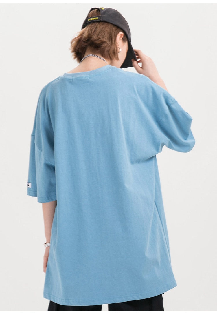 Girl Comics Kanji Printing Harajuku Japanese T Shirt Cartoon  Streetwear | Vimost Shop.