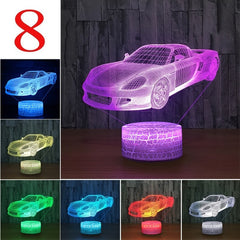 Led Touch Light LED Night Light Child Night Light LED Car Night Light Night Lamp Led  Home Deocration For Boys Man Gifts D30