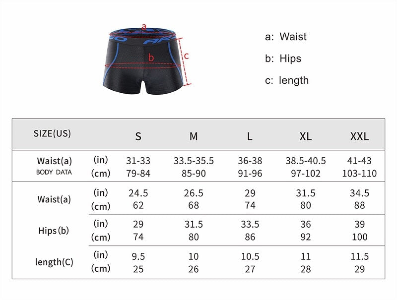 Cycling Underwear Upgrade 3D Gel Pad Cycling Shorts Mountain Bike MTB Shorts Bicycle Underpants Shockproof Men Women