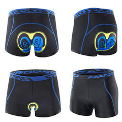 Cycling Underwear Upgrade 3D Gel Pad Cycling Shorts Mountain Bike MTB Shorts Bicycle Underpants Shockproof Men Women