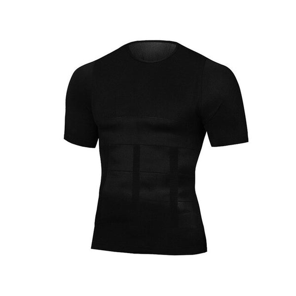 Mens Body Shaper Slimming Shirt Compression Vest Elastic Slim Underwear Shapewear | Vimost Shop.