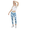 Women Legging happy whales Printing Leggins Slim High Elasticity Legins Fitness Leggings Female Pants | Vimost Shop.