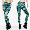 Women Clothing Ladies Legins Full Length Weeds 3D Graphic Printing Legging Sexy Punk Pants Leggings | Vimost Shop.