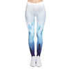 Fashion Streetwear Women Legging Forest Ombre Printing Blue Fitness Leggings Woman Pants | Vimost Shop.