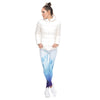 Fashion Streetwear Women Legging Forest Ombre Printing Blue Fitness Leggings Woman Pants | Vimost Shop.