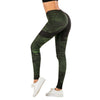 Women Legging Line Green graffiti Printing Fitness leggins Slim legins Soft and stretchy Leggings | Vimost Shop.