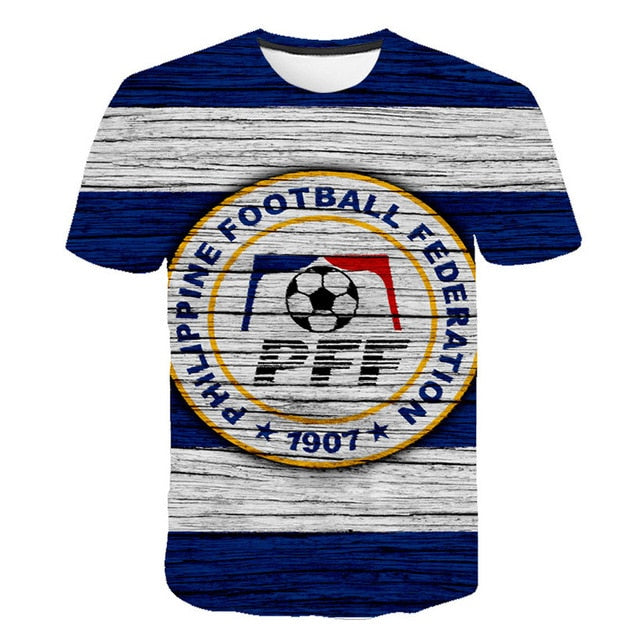 Retro Federal Republic of Germany Flag T-shirt Men/Women Couple Lovers Models Fashion Short sleeve Round neck T-shirt | Vimost Shop.