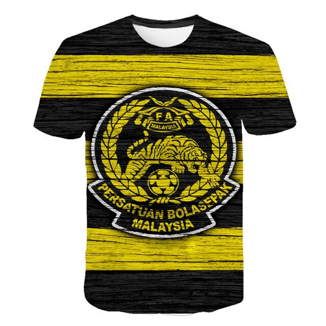 Retro Federal Republic of Germany Flag T-shirt Men/Women Couple Lovers Models Fashion Short sleeve Round neck T-shirt | Vimost Shop.