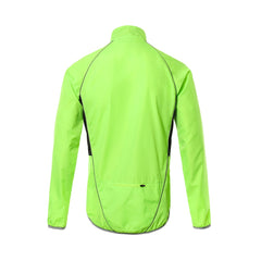 Men Cycling Windbreaker Wind jacket Windproof Waterproof Mountain Bike MTB Clothing Reflective Bicycle Wind Coat