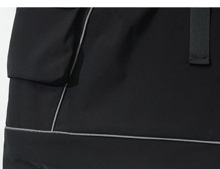 Reflective Hip Hop Shorts Mens  Summer Tactical Knee Length Male Short Pants Joggers Streetwear Cargo Shorts | Vimost Shop.