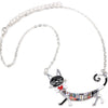 Statement Maxi Enamel Kitten Cat Choker Necklace Alloy Pendant Chain Collar Animal Pets Accessories Jewelry For Women | Vimost Shop.