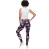 New Women Leggings Retro Roses Printing Fitness legging Elegant Sexy Elasticity Leggins High Waist Legins Trouser Pants | Vimost Shop.