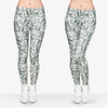 Women Money Dollar Graphic Full Printing Pants Legins Ladies Legging Stretchy Trousers Slim Fit Leggings | Vimost Shop.