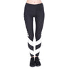 High Quality Woman Fitness Legins Work Out White Arrows Printing Work Out Legging Women High Waist Slim Leggings | Vimost Shop.