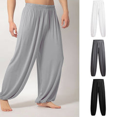 Fashion Men's Casual Solid Loose Sweatpants Trousers Jogger Dancing yoga Pant leggins yoga sports tights Dropshiping#B40 | Vimost Shop.