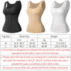 Women Padded Shapewear Camisole Body Shaper Compression Shirt With Pads Waist Trainer Tummy Slimming Tank Tops Seamless Corset | Vimost Shop.