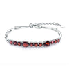 5.32Ct Natural Red Garnet Tennis Bracelet Genuine 925 Sterling Silver Bracelets&bangles Women Fashion Fine Jewelry | Vimost Shop.