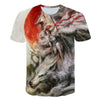 Newest Wolf 3D Print Animal Cool Funny T-Shirt Men Short Sleeve Summer Tops Male T Shirt Fashion Breathable With Short | Vimost Shop.