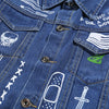 Hip Hop Fashion Printed Jeans Jacket Men  Autumn Winter Streetwear Denim Jackets Coats Cowboy Jacket Jaqueta masculina | Vimost Shop.
