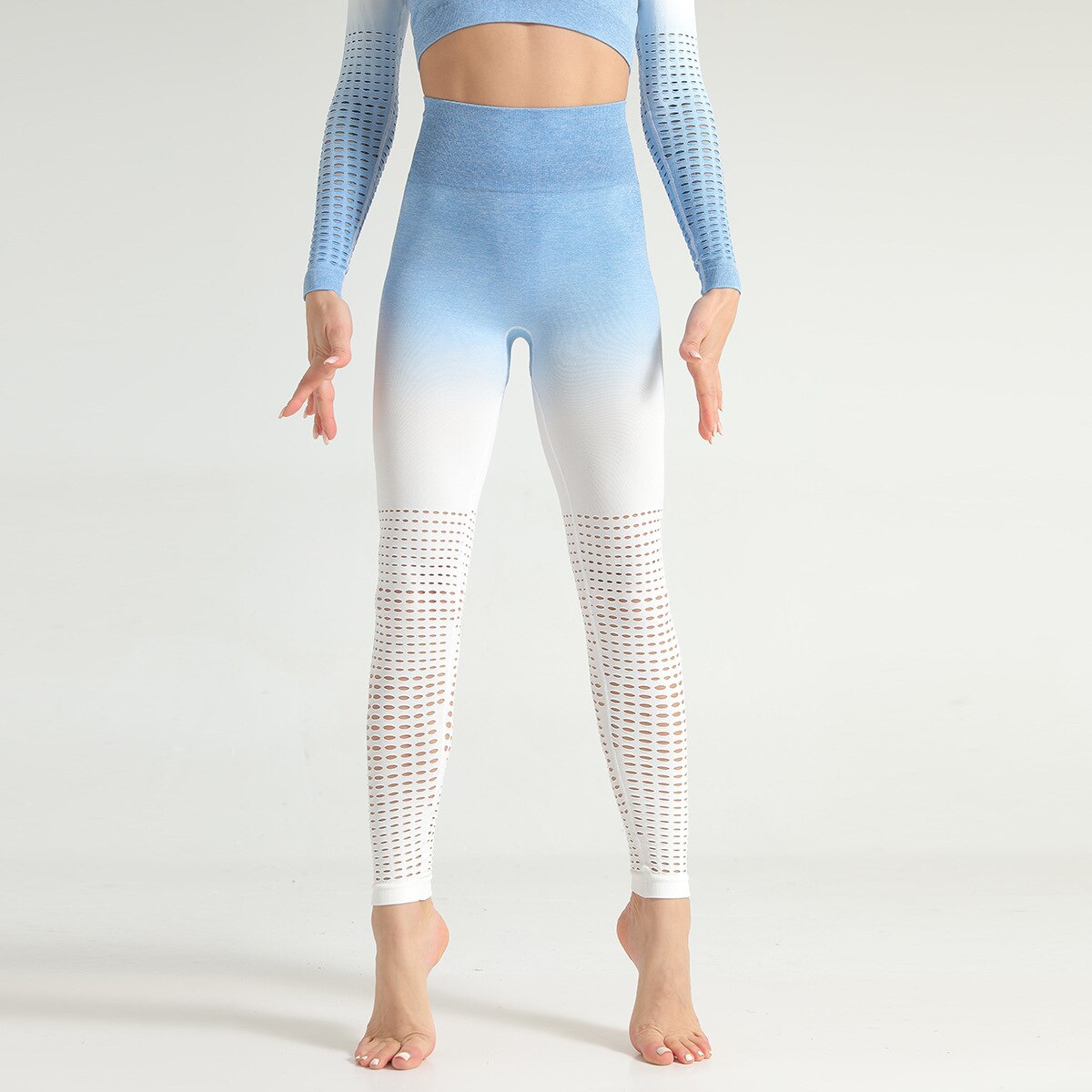 High Waist Leggings Women Hollow Out Push Up  Workout Leggins Mujer Exercise Fitness Female Pants Fitness Jeggings | Vimost Shop.