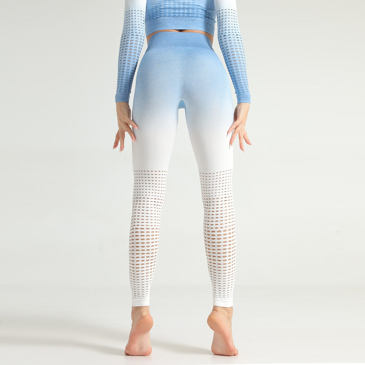 High Waist Leggings Women Hollow Out Push Up  Workout Leggins Mujer Exercise Fitness Female Pants Fitness Jeggings | Vimost Shop.