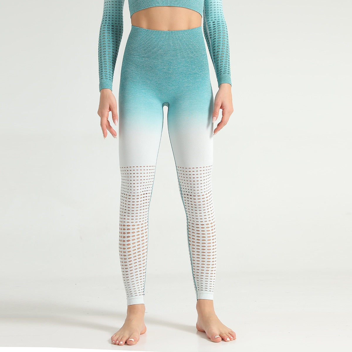 High Waist Leggings Women Hollow Out Push Up  Workout Leggins Mujer Exercise Fitness Female Pants Fitness Jeggings | Vimost Shop.