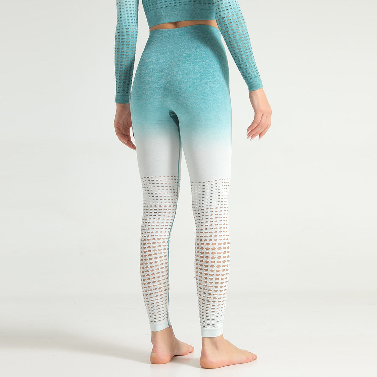 High Waist Leggings Women Hollow Out Push Up  Workout Leggins Mujer Exercise Fitness Female Pants Fitness Jeggings | Vimost Shop.