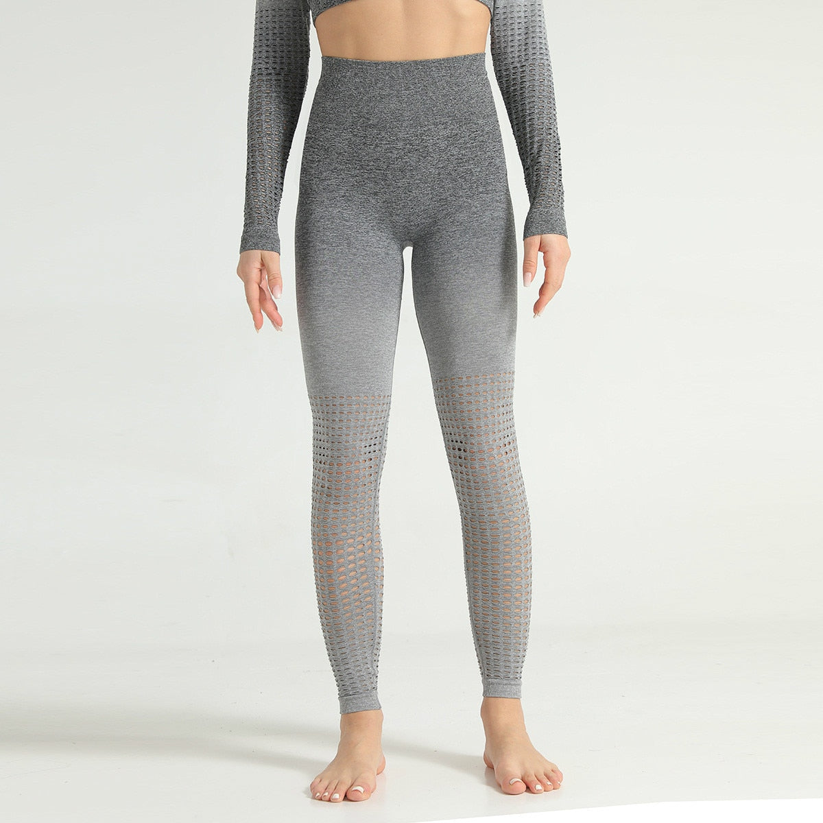 High Waist Leggings Women Hollow Out Push Up  Workout Leggins Mujer Exercise Fitness Female Pants Fitness Jeggings | Vimost Shop.