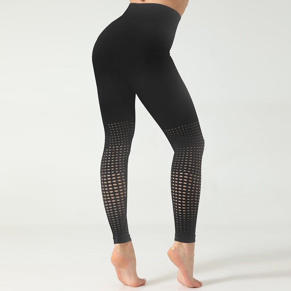 High Waist Leggings Women Hollow Out Push Up  Workout Leggins Mujer Exercise Fitness Female Pants Fitness Jeggings | Vimost Shop.