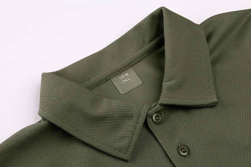 Men Tactical T-shirts Summer Quick Dry Performance Airsoft T-shirts Long Sleeve Lightweight Pique Jersey Golf T-shirts | Vimost Shop.